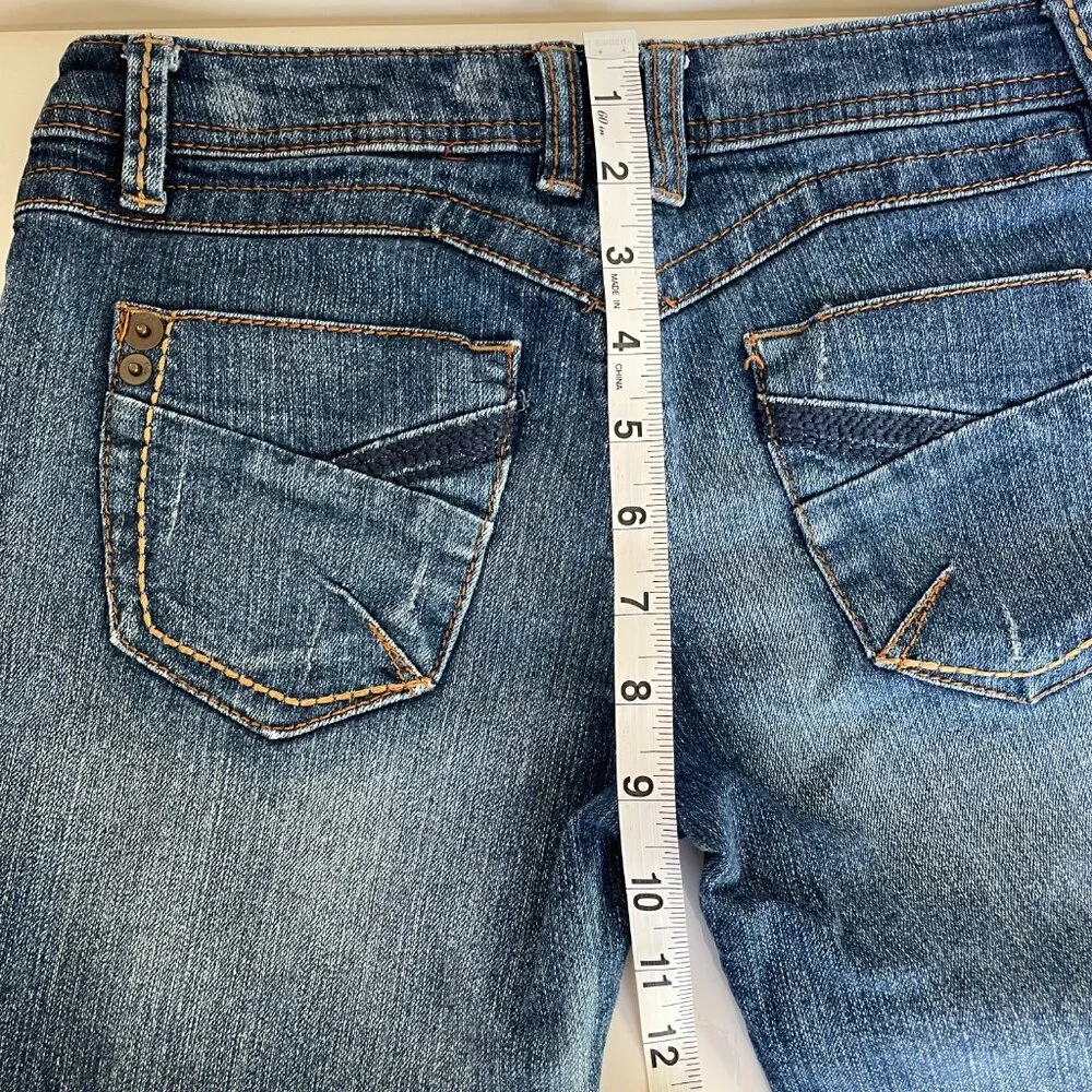Epic Threads Girls Denim Jean Bermuda Shorts Size 12
